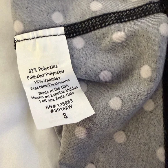 Kate Spade x Beyond Yoga Polka Dot Athletic Tank Top with Bow Accent - Picture 7 of 8